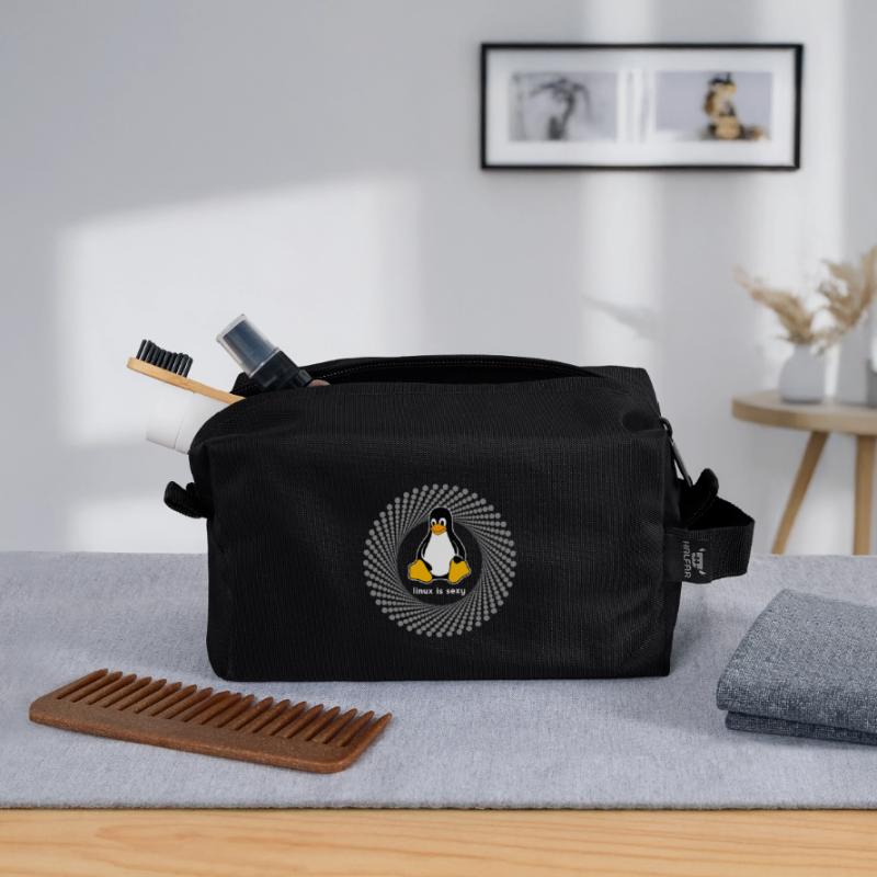 Pinguin pc Computer Nerd sysadmin Programm geek Recycelte Kulturtasche