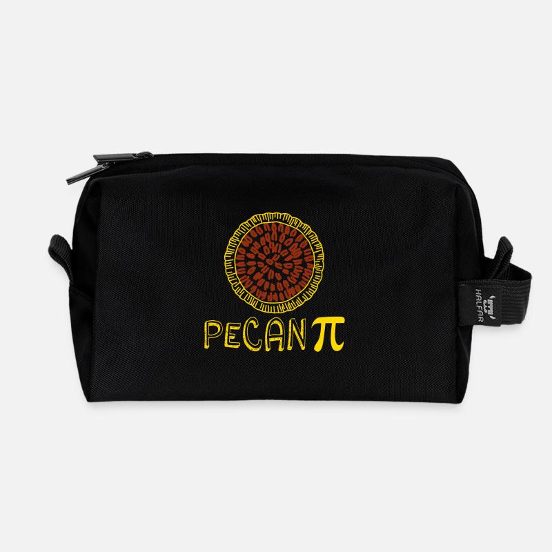 Pecan PU-Tagesymbol-lustiger Wissenschafts-Aussenseiter - Recycelte Kulturtasche - Schwarz