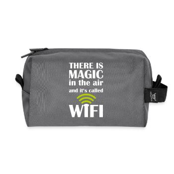 chemise WIFI magique Nerd - Magic in the Air - Trousse de toilette en tissu recyclé - anthracite - Devant