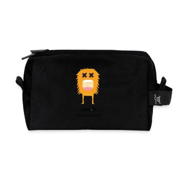 erreur 404 - Trousse de toilette en tissu recyclé - noir - Devant