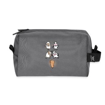 Lamb et fusion de veau pour Doner - Trousse de toilette en tissu recyclé - anthracite - Devant