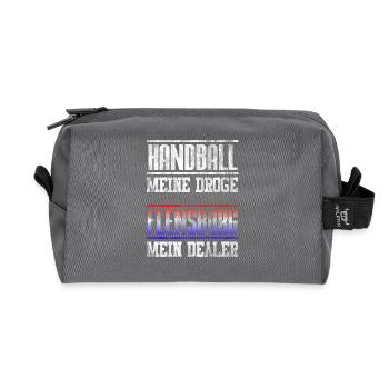 Flensburg Mon concessionnaire - Hand ball My Drug - Trousse de toilette en tissu recyclé - anthracite - Devant