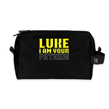 Luke I am your father - Recycelte Kulturtasche - Schwarz - Vorne
