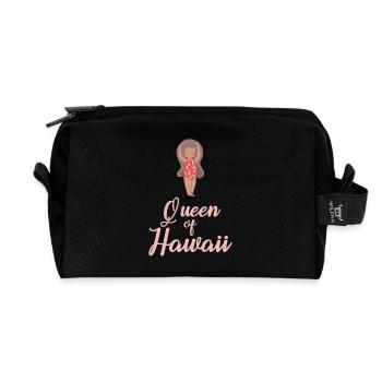 Hawaii - Recycelte Kulturtasche - Schwarz - Vorne