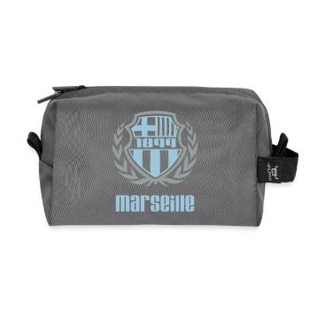 Embleme seul 2 coul - Trousse de toilette en tissu recyclé - anthracite - Devant