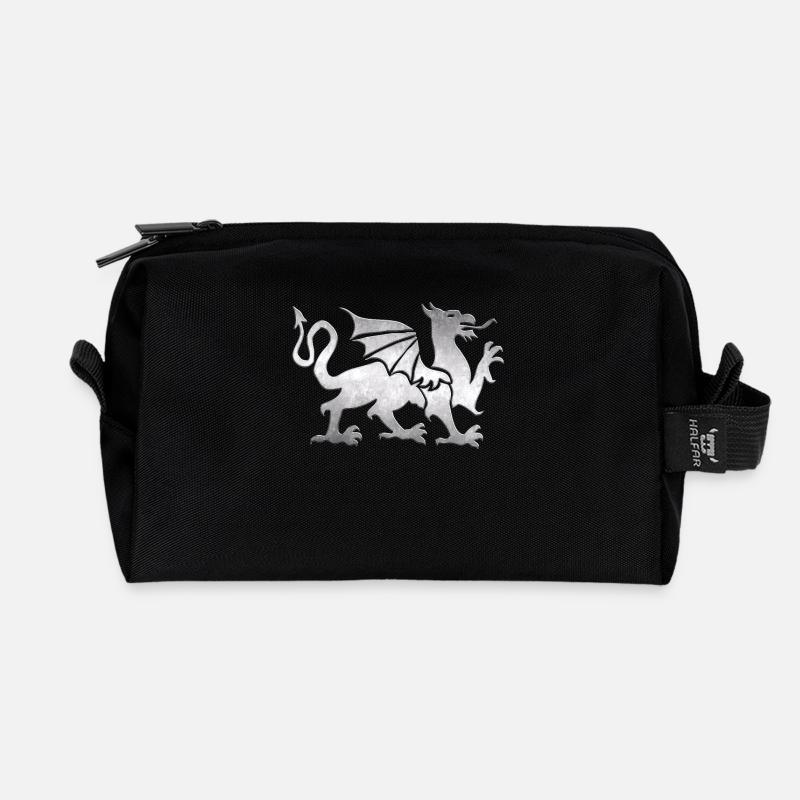 Fabelwesen - Recycelte Kulturtasche - Schwarz