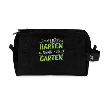 T-Shirt für Gartenbau Gärtner und Gartenbauer - Recycelte Kulturtasche - Schwarz - Vorne
