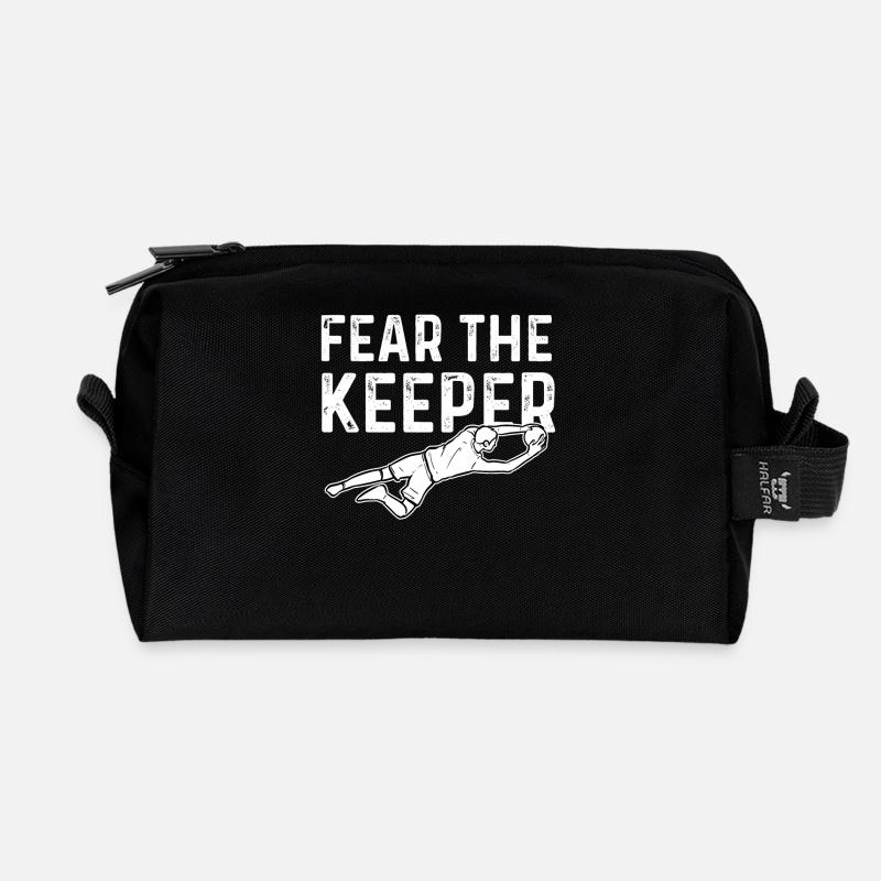 Goalkeeper Goalkeeper - Recycled Toiletry Zip Bag - black