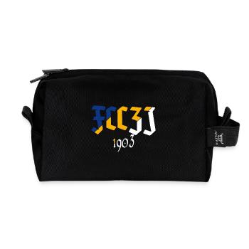 FCCZJ 1903 - Recycled Toiletry Zip Bag - black - Front