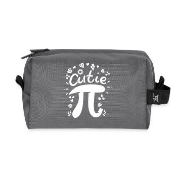 Pi Pi Day Mathe - Trousse de toilette en tissu recyclé - anthracite - Devant