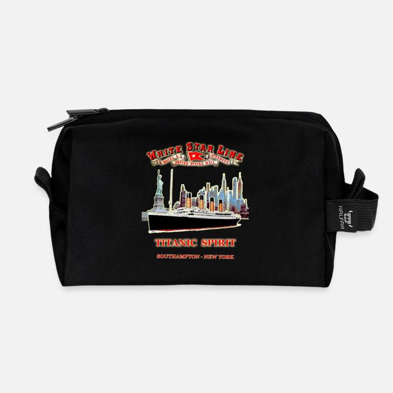 PHANTOM DER TITANIC IN NEW YORK - Recycelte Kulturtasche - Schwarz