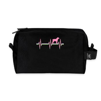 Cane Corso Italiano - Recycelte Kulturtasche - Schwarz - Vorne