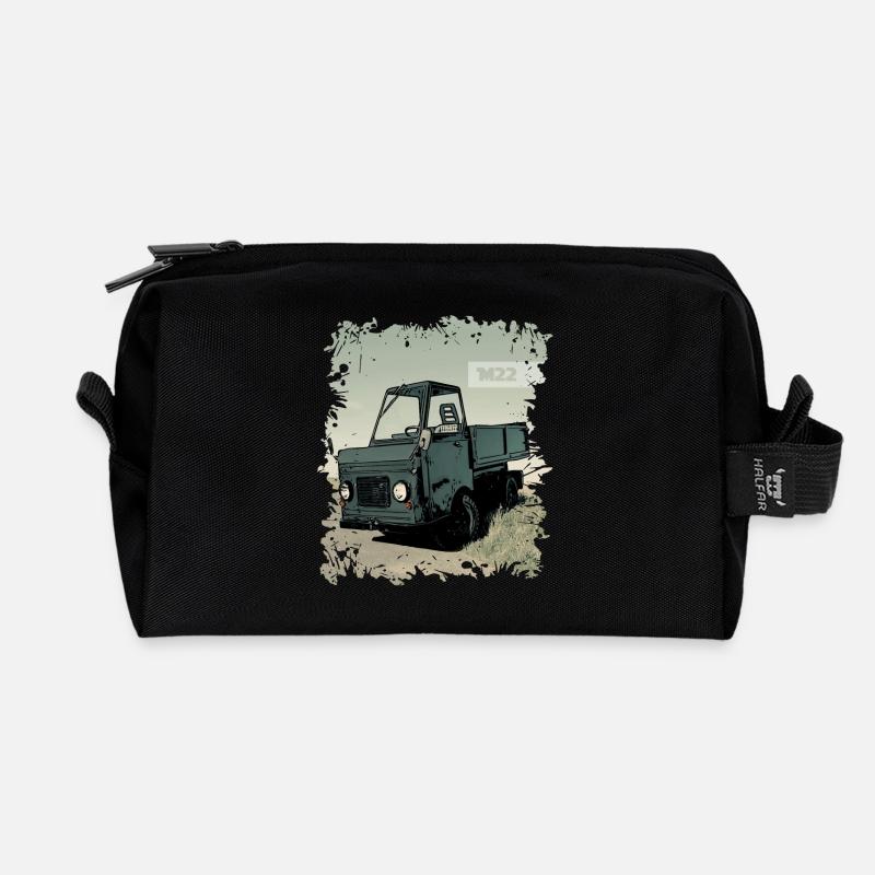 Multicar M22 - Recycelte Kulturtasche - Schwarz