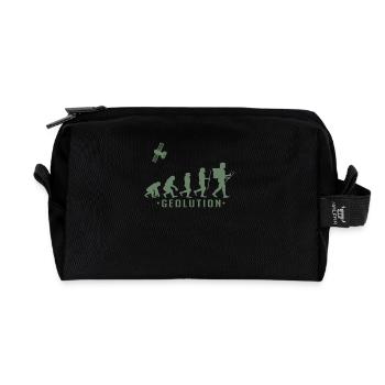 Geocaching evolution Chemise Geolution - Trousse de toilette en tissu recyclé - noir - Devant
