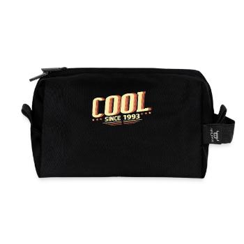 Birthday Gifts Cool Since 1993 - Recycled Toiletry Zip Bag - black - Front