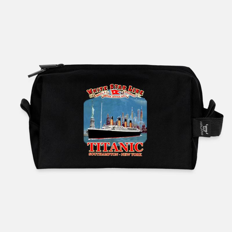 TITANIC Kreation Louis RUNEMBERG © Adagp - Recycelte Kulturtasche - Schwarz
