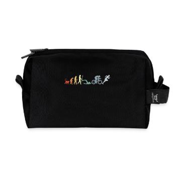 Triathlon Evolution - Recycelte Kulturtasche - Schwarz - Vorne