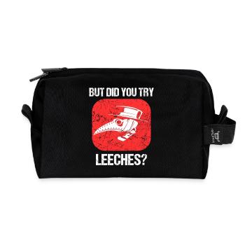 Doctor Doctor Nurse Nurse Medicine - Recycled Toiletry Zip Bag - black - Front
