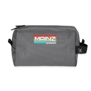 Mainzerin Mainzer Mayence - Trousse de toilette en tissu recyclé - anthracite - Devant