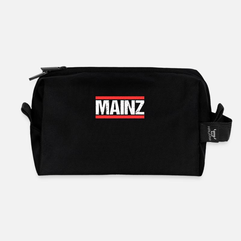 Mainzerin Mainzer Mainz - Recycelte Kulturtasche - Schwarz