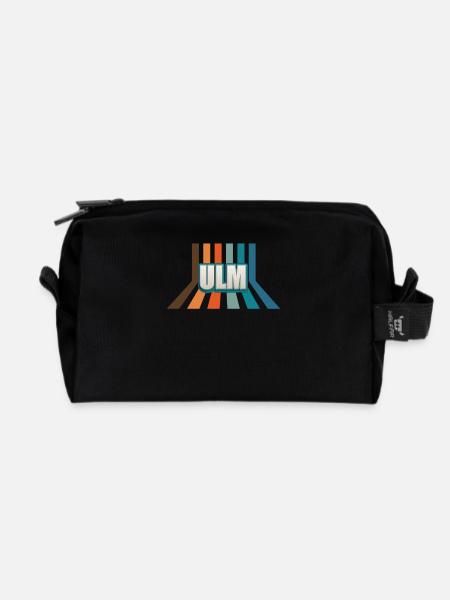 Ulmerin Ulmer Ulm - Recycelte Kulturtasche - Schwarz