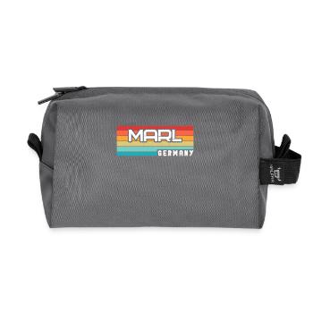 Marl Marlerin Marler Stadt Marl - Recycled Toiletry Zip Bag - anthracite - Front