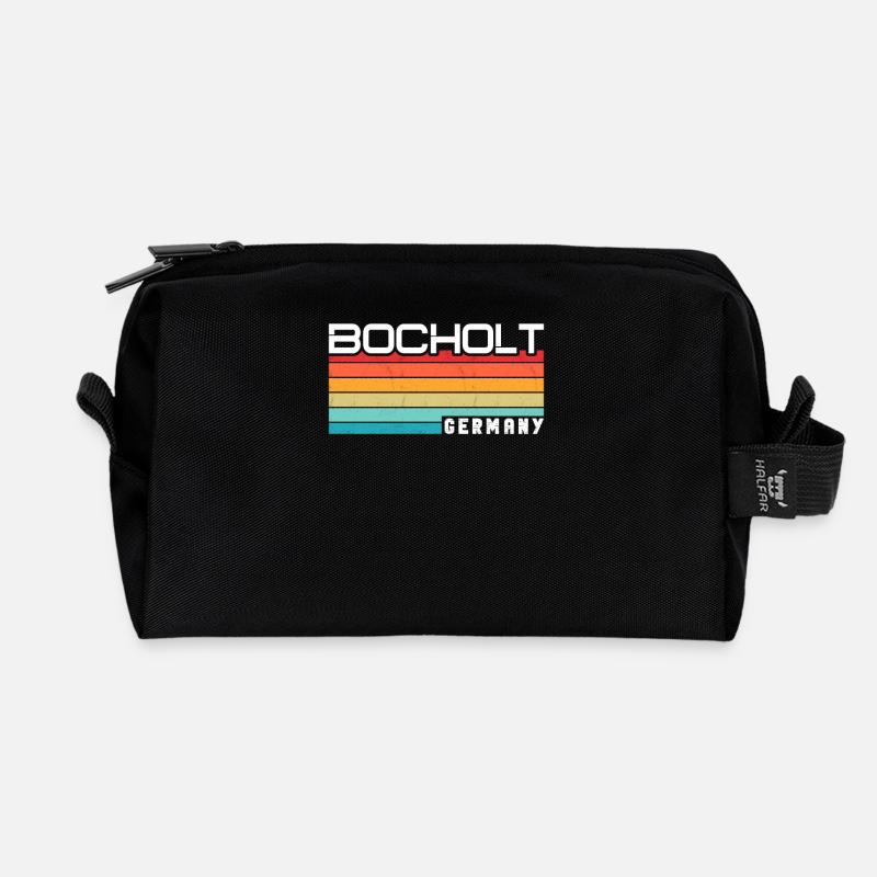 Bocholterin Bocholter Bocholt - Recycelte Kulturtasche - Schwarz