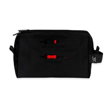 Douleur de la discipline Regret Discipline Fitness Succès - Trousse de toilette en tissu recyclé - noir - Devant