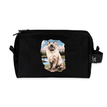 Ragdoll - Recycelte Kulturtasche - Schwarz - Vorne
