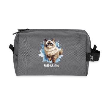 Ragdoll - Recycelte Kulturtasche - Anthrazit - Vorne