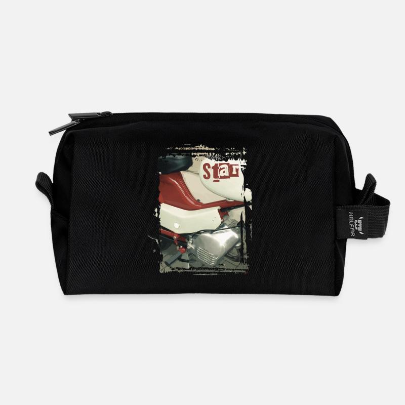Samson Star - Recycled Toiletry Zip Bag - black