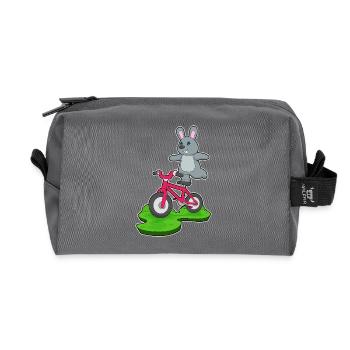 Hase Fahrrad - Recycelte Kulturtasche - Anthrazit - Vorne
