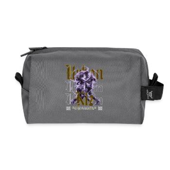 Kizomba Social Perspective Urban Kiz - Recycled Toiletry Zip Bag - anthracite - Front