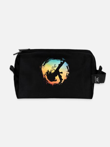 Capoeira - Recycelte Kulturtasche - Schwarz