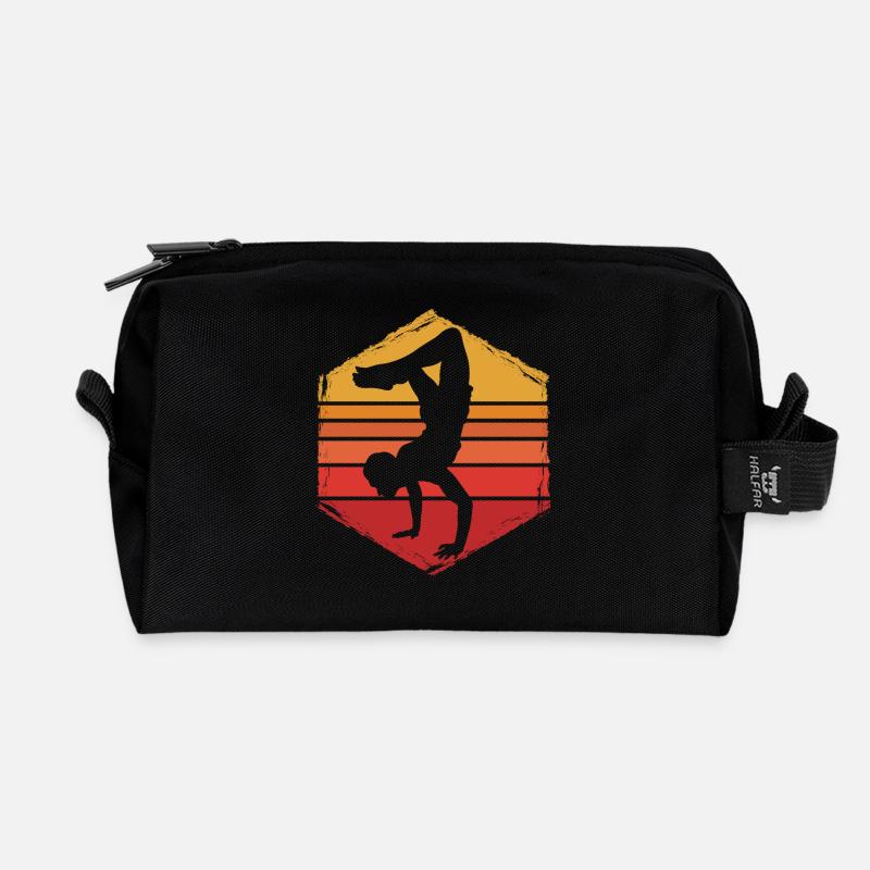 Capoeira - Recycelte Kulturtasche - Schwarz