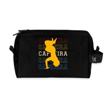 Capoeira - Recycelte Kulturtasche - Schwarz - Vorne