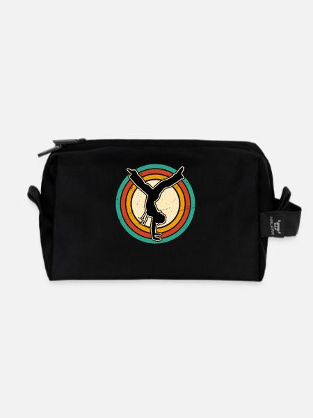 Capoeira - Recycelte Kulturtasche - Schwarz