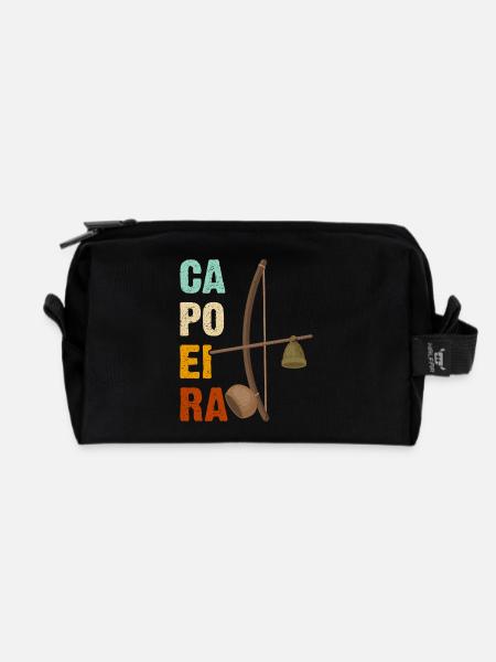 Capoeira - Recycelte Kulturtasche - Schwarz