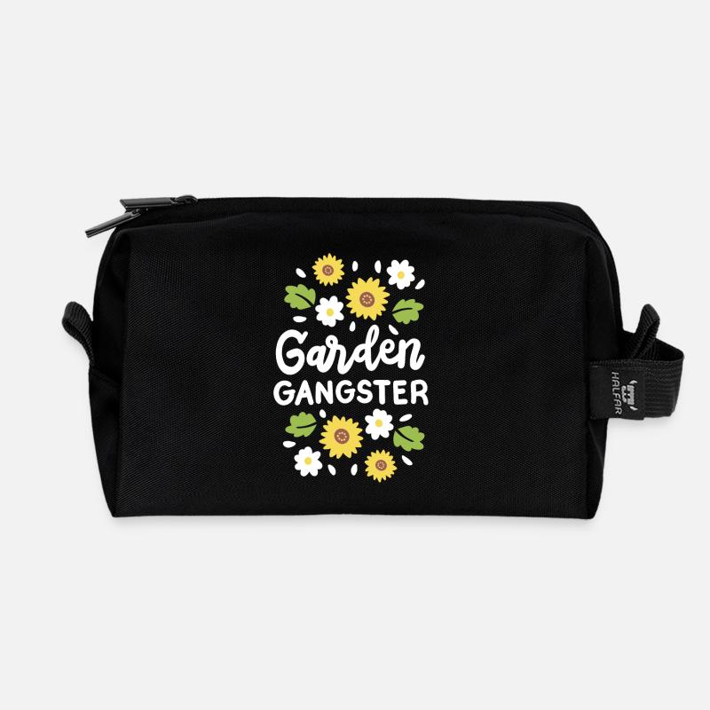 Garten Gartenarbeit - Recycelte Kulturtasche - Schwarz