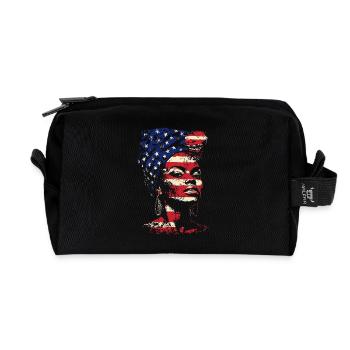 Heritage Afro Amerikanisch Black History Month - Recycelte Kulturtasche - Schwarz - Vorne