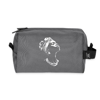 Afro Amerikanisches Heritage Black History Month - Recycelte Kulturtasche - Anthrazit - Vorne
