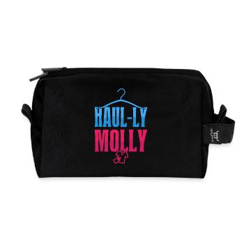 Thrift Shopper Haul-ly Molly Thrift Store - Recycelte Kulturtasche - Schwarz - Vorne