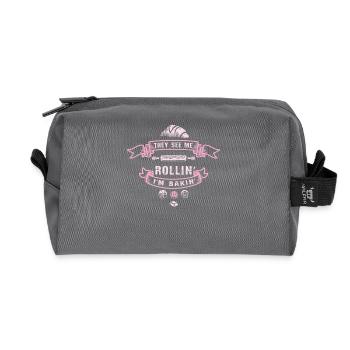 Baker Rollin Pâtisserie Pâtisserie - Trousse de toilette en tissu recyclé - anthracite - Devant