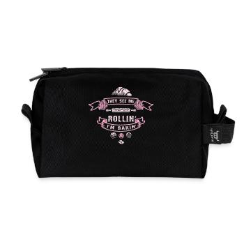 Baker Rollin Pâtisserie Pâtisserie - Trousse de toilette en tissu recyclé - noir - Devant