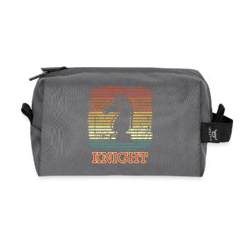 Chevalier Checkmate Sport Échiquier Echecs - Trousse de toilette en tissu recyclé - anthracite - Devant