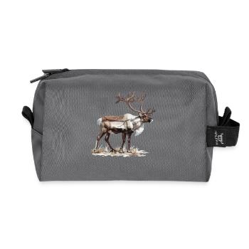 Caribou Karibus Karibu - Recycelte Kulturtasche - Anthrazit - Vorne