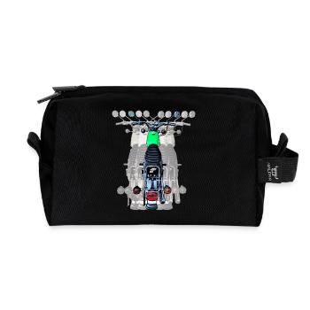Simson S51 - Recycelte Kulturtasche - Schwarz - Vorne
