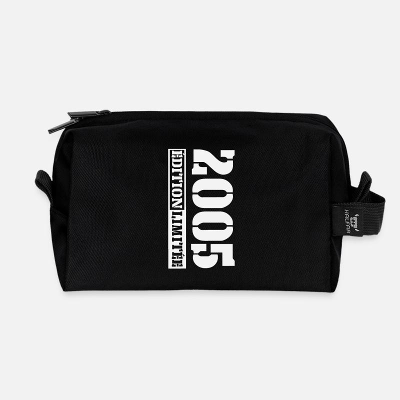 2005 Limited Edition Jubiläum Humor 20 Jahre - Recycelte Kulturtasche - Schwarz