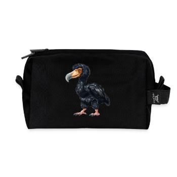 Dodos Dodo - Recycled Toiletry Zip Bag - black - Front