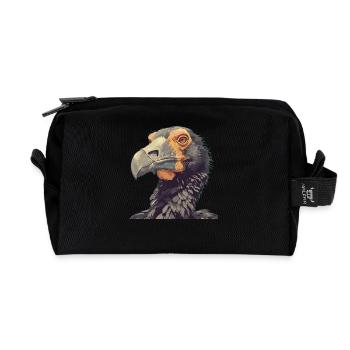 Dodos Dodo - Recycled Toiletry Zip Bag - black - Front